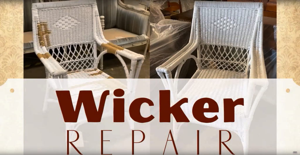 Reštaurovanie a oprava prúteného nábytku